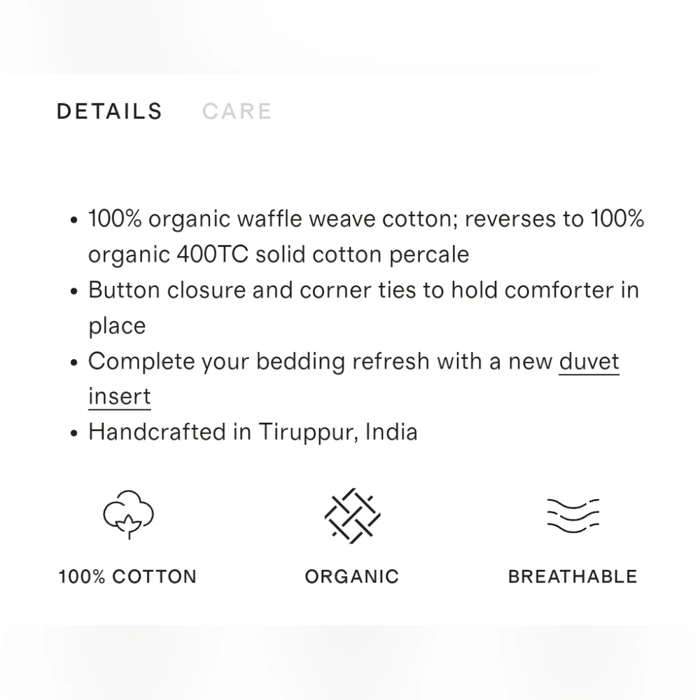 Quince bedding can